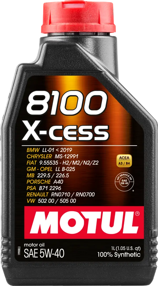 image (1) MOTUL 8100 X-CESS 5W- 40 12x1L